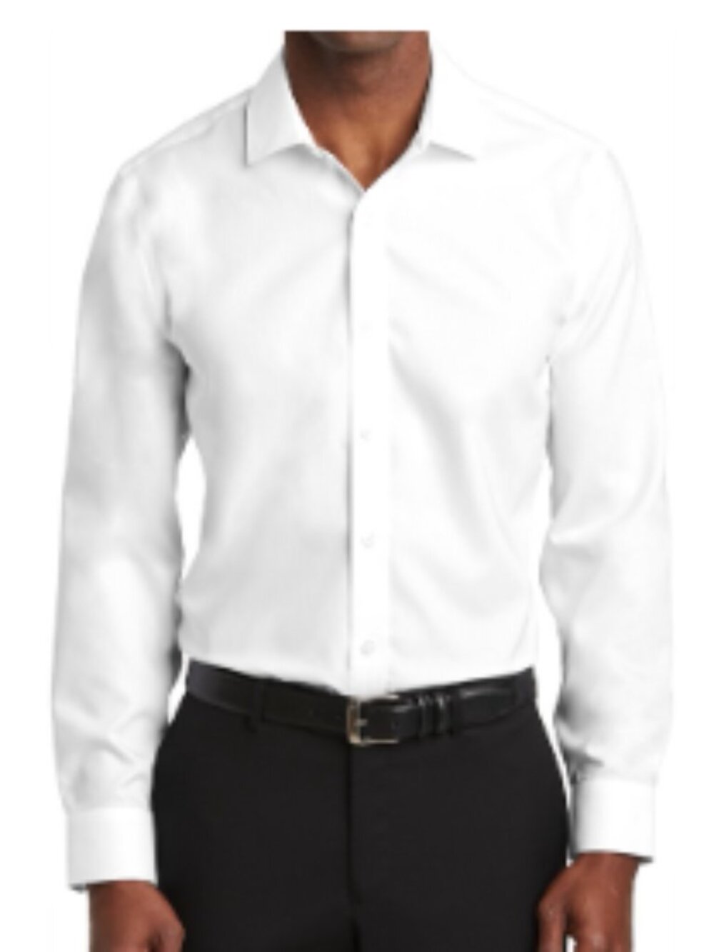 Red House® RH62 Slim Fit Pinpoint Oxford Non-Iron Shirt - White